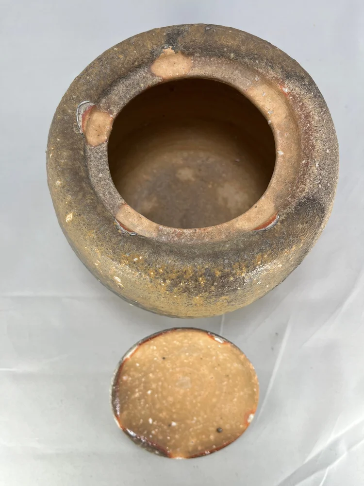 Shigaraki MIzusashi by Kanzaki Shiho (1942 - 2018) — CeramicARTyson